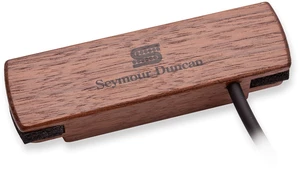 Seymour Duncan Woody Hum Cancelling Walnut Pickups Chitarra Acustica