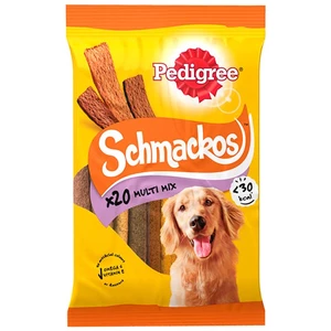 PEDIGREE pochúťka SCHMACKOS MULTI mix 20plátkov - 144g