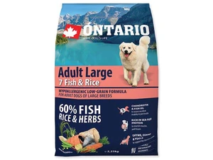 Ontario Dog Adult Large Fish - 2,25kg