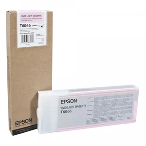 Epson C13T606600 svetlo purpurová (light vivid magenta) originálna cartridge