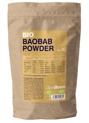 GYMBEAM BIO Baobab prášok 200 g