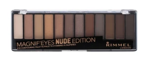 RIMMEL Magnif Eyes Palette Oční stíny 001 Nude Edition 14.2 g