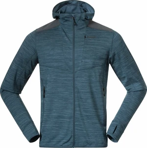 Bergans Rabot Active Mid Hood Men Jacket Orion Blue M Sudadera con capucha para exteriores