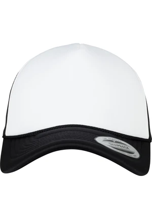 Foam Trucker Cap Curved Visor blk/wht/blk