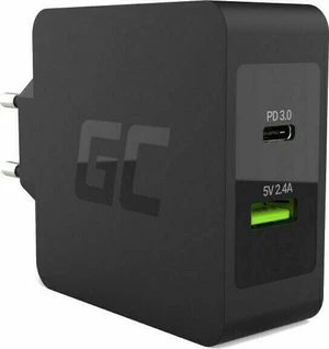 Green Cell CHAR10 Charger USB-C 45W PD 45.0 Zasilacz sieciowy