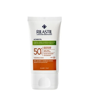 Rilastil Acnestil Ochranný krém na problematickou pleť SPF50+ 40 ml