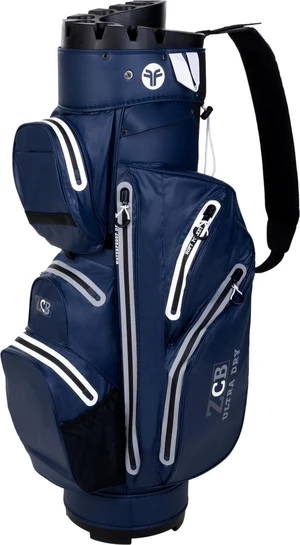 Fastfold ZCB Ultradry Navy/White Sac de chariot de golf