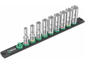 Wera 005440 Magnetická lišta B Deep 1 se sadou prodloužených nástrčných hlavic 8 ÷ 19 mm t