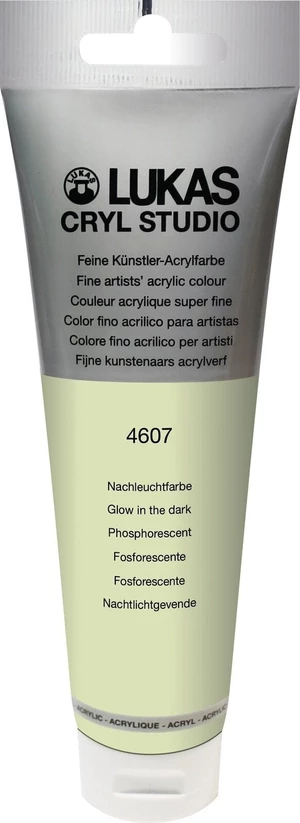 Lukas Cryl Studio Plastic Tube Acrylic Paint Glow In The Dark 125 ml 1 pc