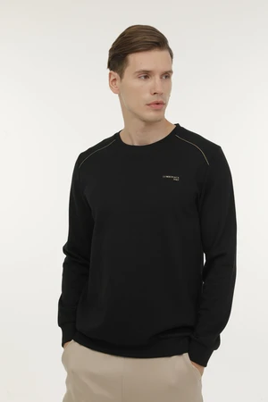 Lumberjack ML LESAGE 16BA-214 3PR BLACK Man Sweatshirt