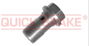 QUICK BRAKE Šroub dutý, upevňovací M12x1, délka 28,9 mm, tzv. banjo šroub, na brzdy