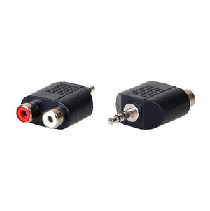 Audio redukcia AQ OK406R 2x RCA (f)/3,5mm jack (m)