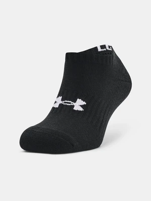 Under Armour Socks Core No Show 3Pk-BLK - unisex