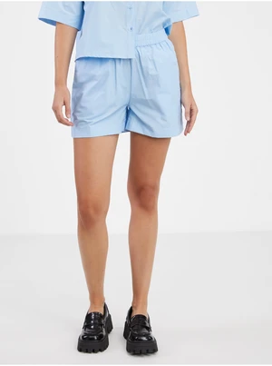 Light blue women shorts Noisy May Frig - Women