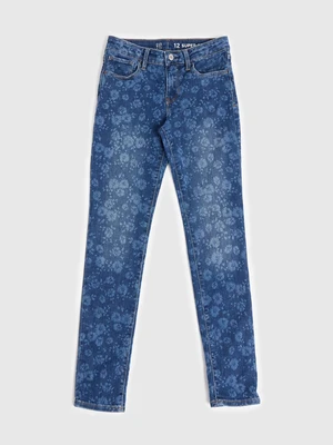 GAP Kids Jeans skinny floral Washwell - Girls