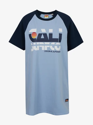 Superdry Dress Cali Surf Raglan Tshirt Dress - Women