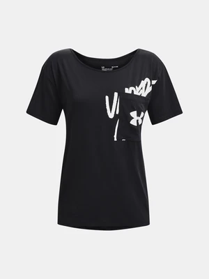 Under Armour T-shirt in Overszed Graphic WM Tee-BLK