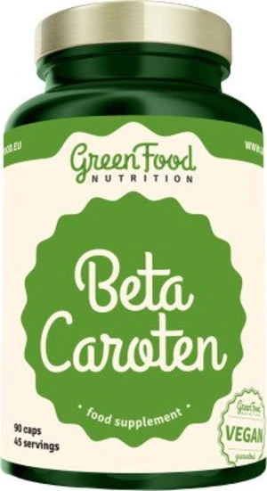 GreenFood Nutrition Beta Caroten 90 kapslí