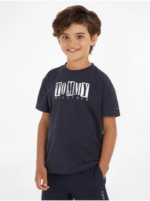 Dark blue boys T-shirt Tommy Hilfiger - Boys