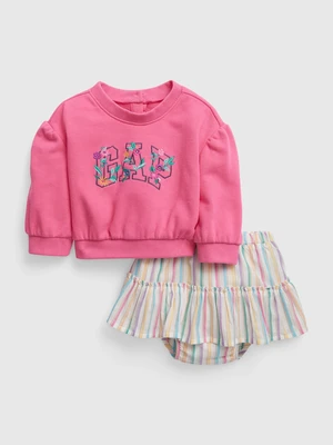 GAP Baby Set Sweatshirt & Shorts - Girls