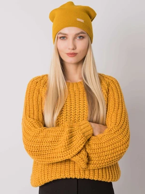 Mustard beanie RUE PARIS