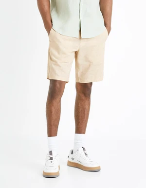 Celio Dolincobm Linen Shorts - Men