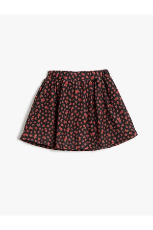 Koton Floral Mini Skirt