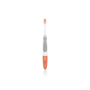 Zubná kefka ETA Sonetic Junior 0711 90010 biely/oranžový detská oscilačná zubná kefka • 22 000 pohybov/min • napájanie AAA batériou • časovač