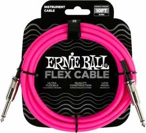 Ernie Ball Flex Instrument Cable Straight/Straight 3 m Recto - Recto Cable de instrumento