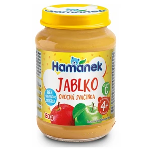 HAMÁNEK Jablko nesladené 180 g