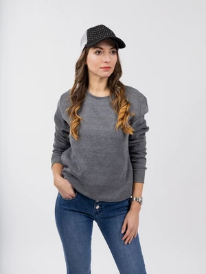 Women's sweatshirt GLANO - dark gray