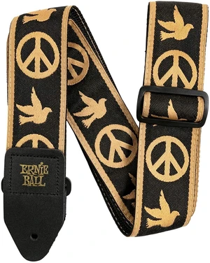 Ernie Ball 4613 Gitarový pás Peace Love Dove Jacquard