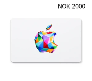 Apple 2000 NOK Gift Card NO