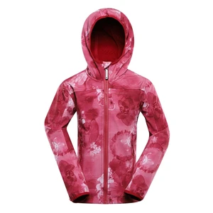 Children's softshell jacket ALPINE PRO HOORO chilli variant pb