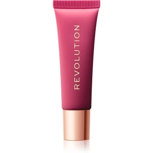 Makeup Revolution Juicy Peptide balzam na pery s peptidmi odtieň Pink Strawberry 8 ml