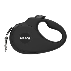 Reedog Senza Basic selbstaufrollende Leine XL 50kg / 8m Band / schwarz