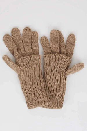 DEFACTO Women's Knitted Gloves