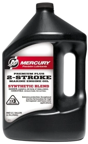 Mercury Premium Plus 2-Stroke Marine Engine Oil Synthetic Blend 4 L Huile moteur hors bord