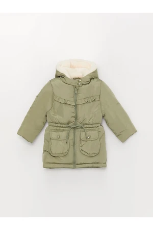 LC Waikiki Hooded Long Sleeve Baby Girl Coat