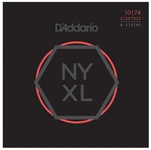 D'Addario NYXL1074 Cordes pour guitares électriques