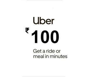 Uber ₹100 IN Gift Card