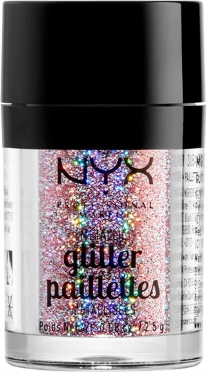 NYX PROFESSIONAL MAKEUP Metallic Glitter - Třpytky na obličej i tělo - Beauty Beam 2.5 g