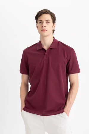 DEFACTO New Regular Fit Short Sleeve Polo Basic T-Shirt