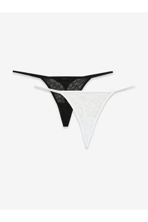 LC Waikiki Lace Thong Panties 2 Pack