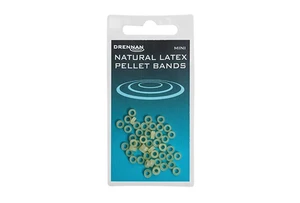 Drennan peletové kroužky Natural Latex Pellet Bands Medium