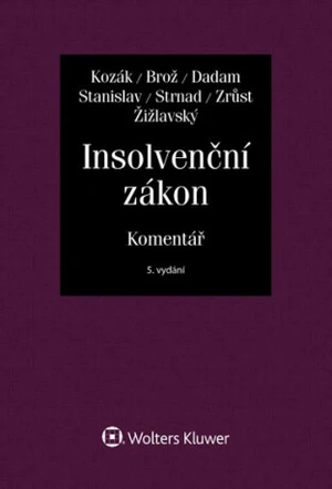 Insolvenční zákon - Jan Kozák