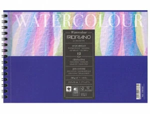 Fabriano Watercolour A5 300g cold pressed, blok pro akvarel