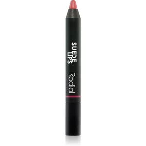 Rodial Suede Lips matný rúž v ceruzke odtieň Black Berry 2,4 g