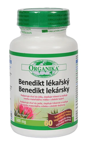 ORGANIKA Benedikt lékařský 500 mg 60 kapslí