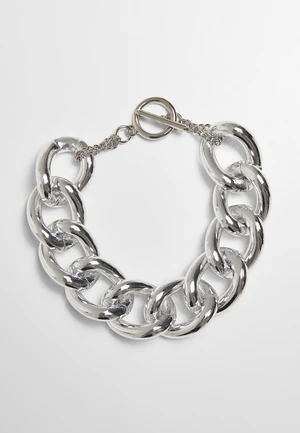 Glittering Chain Bracelet - Silver Color